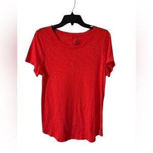 Coral/Red Women's short sleeve round collar T-Shirt
Kinesis medium